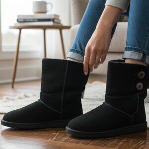 Skechers Australia Keepsakes Suede Style Insulated Mid-Calf Slouch Boot,…